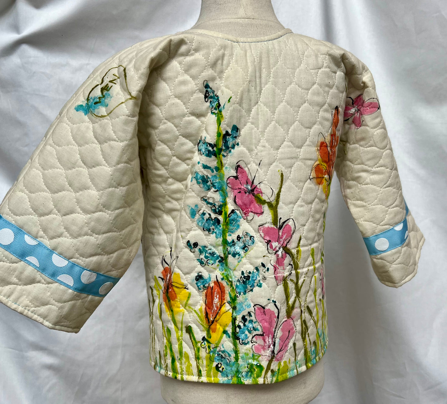 1-4-U times 2 hand painted flower garden