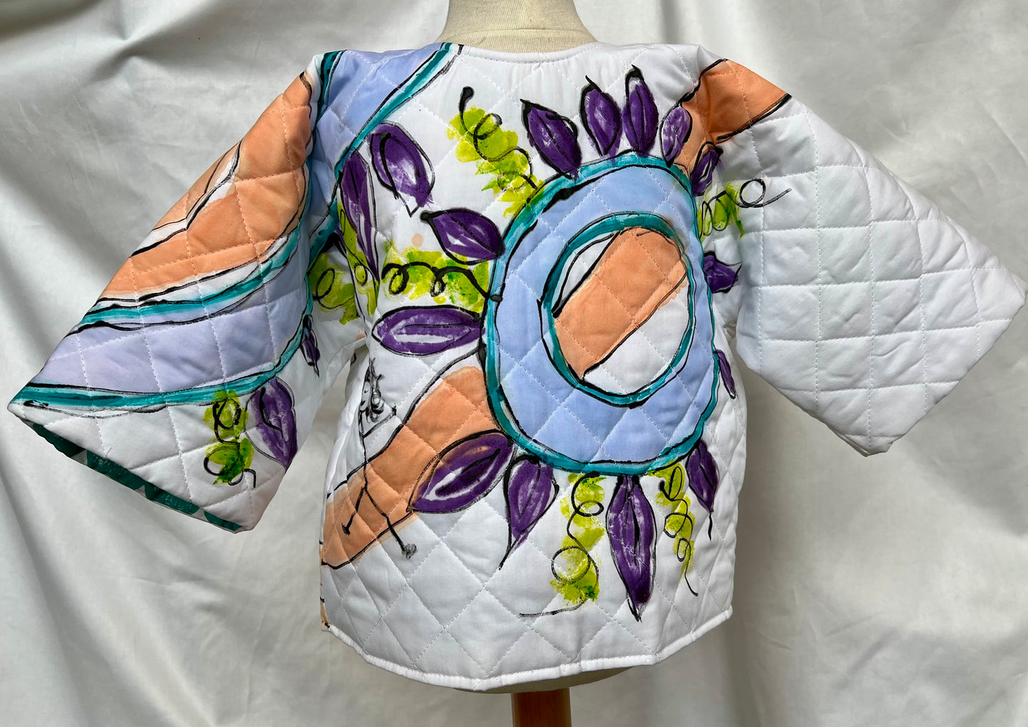 1-4-U x 2 Hand painted fun