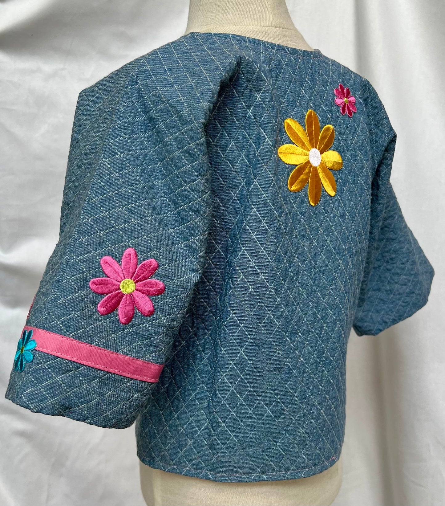 1-4-U times 2 denim and flowers