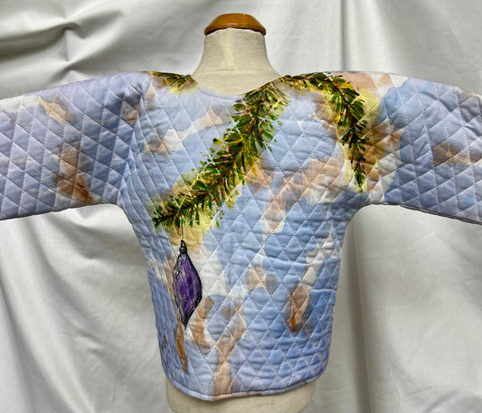 1- 4- U times 2 hand painted Christmas theme