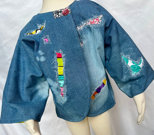 1-4-U times 2 Denim patchwork