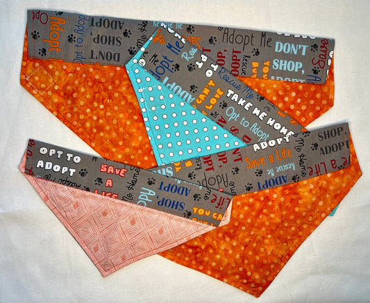 Doggie Bandana Rescue set of 4