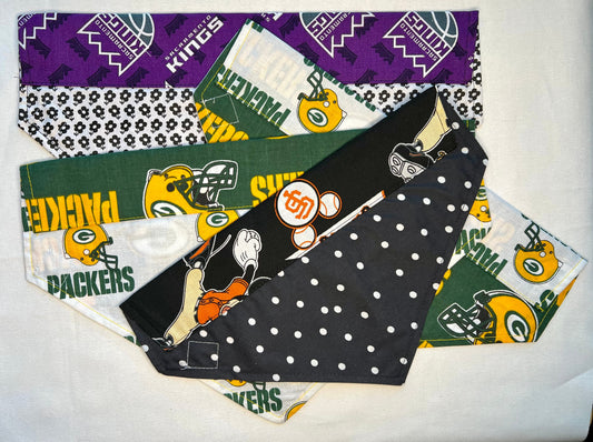 Doggie Bandana set of 4 Sports package