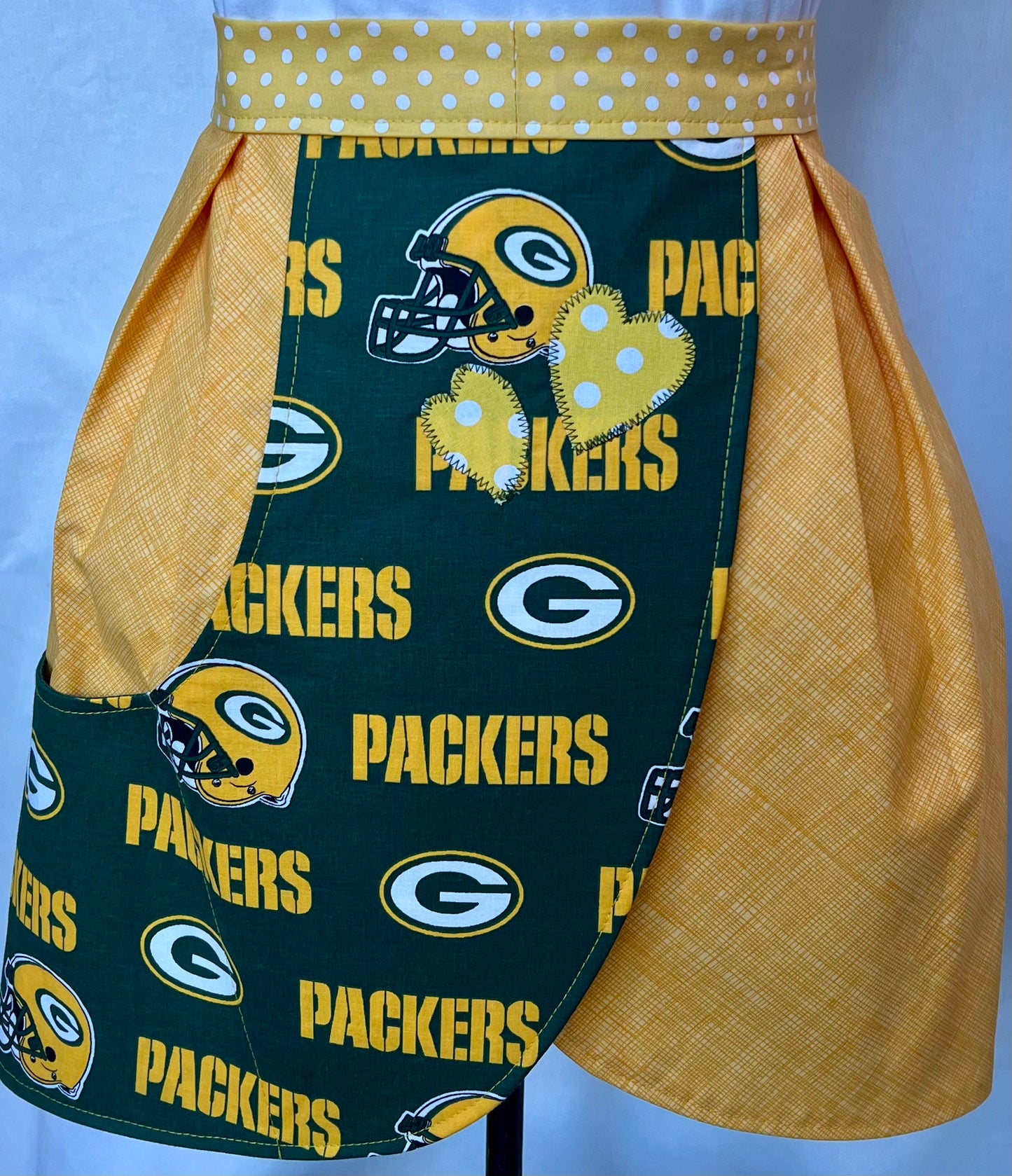 Petal Apron- Go Pack Go