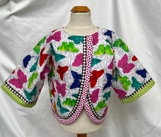 1-4-U times 2 - Quilted butterfly