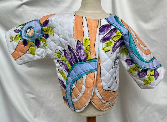 1-4-U x 2  Hand painted fun