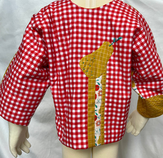 1-4-U times 2   Red and Gold Pears with red checks