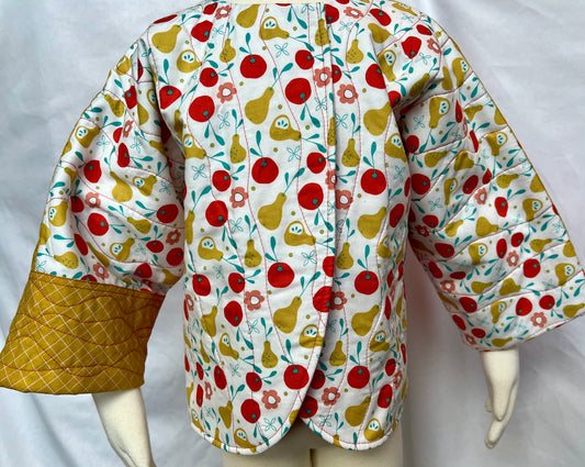 1-4-U times 2   Red and Gold Pears with red checks