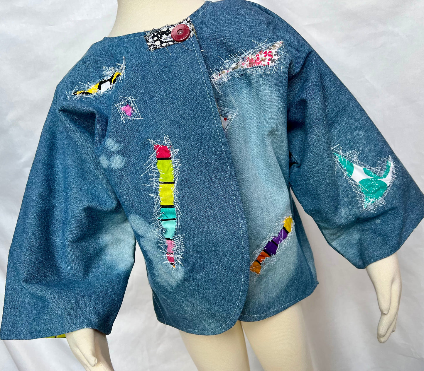 1-4-U times 2    Denim patchwork