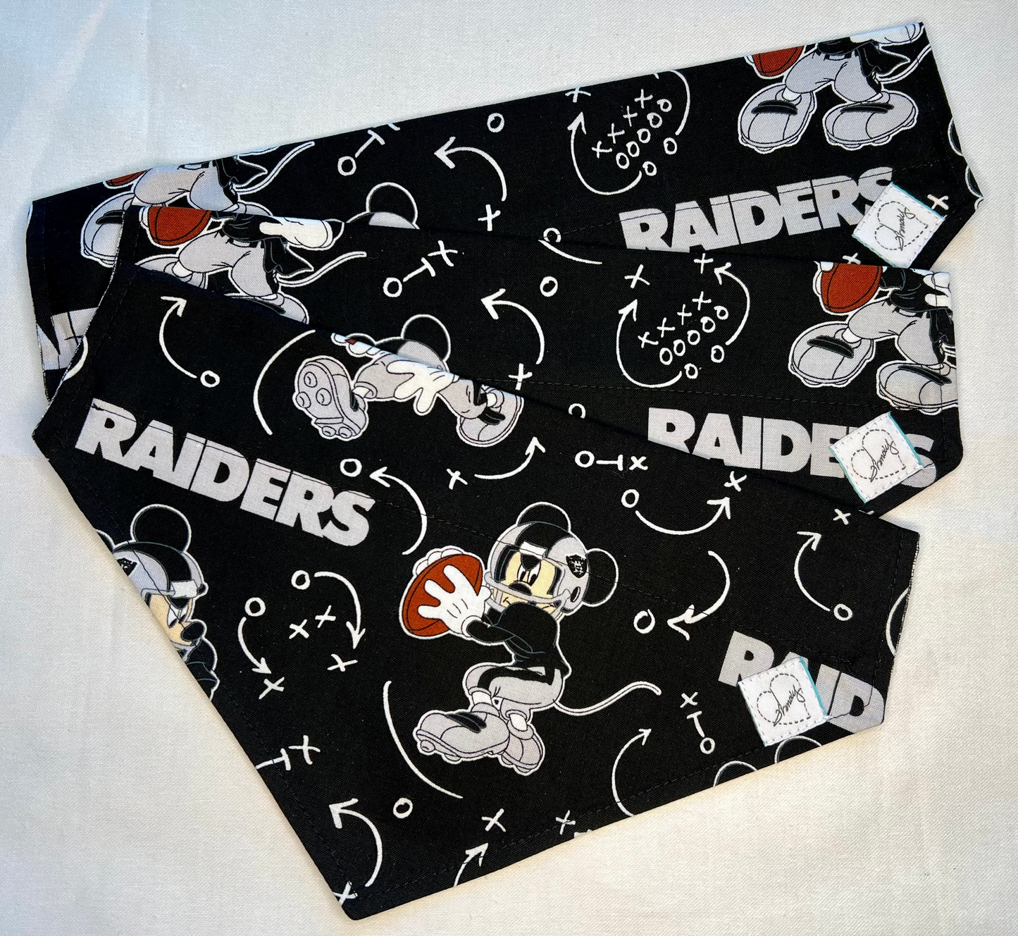 Doggie Bandana  Raiders set of 3
