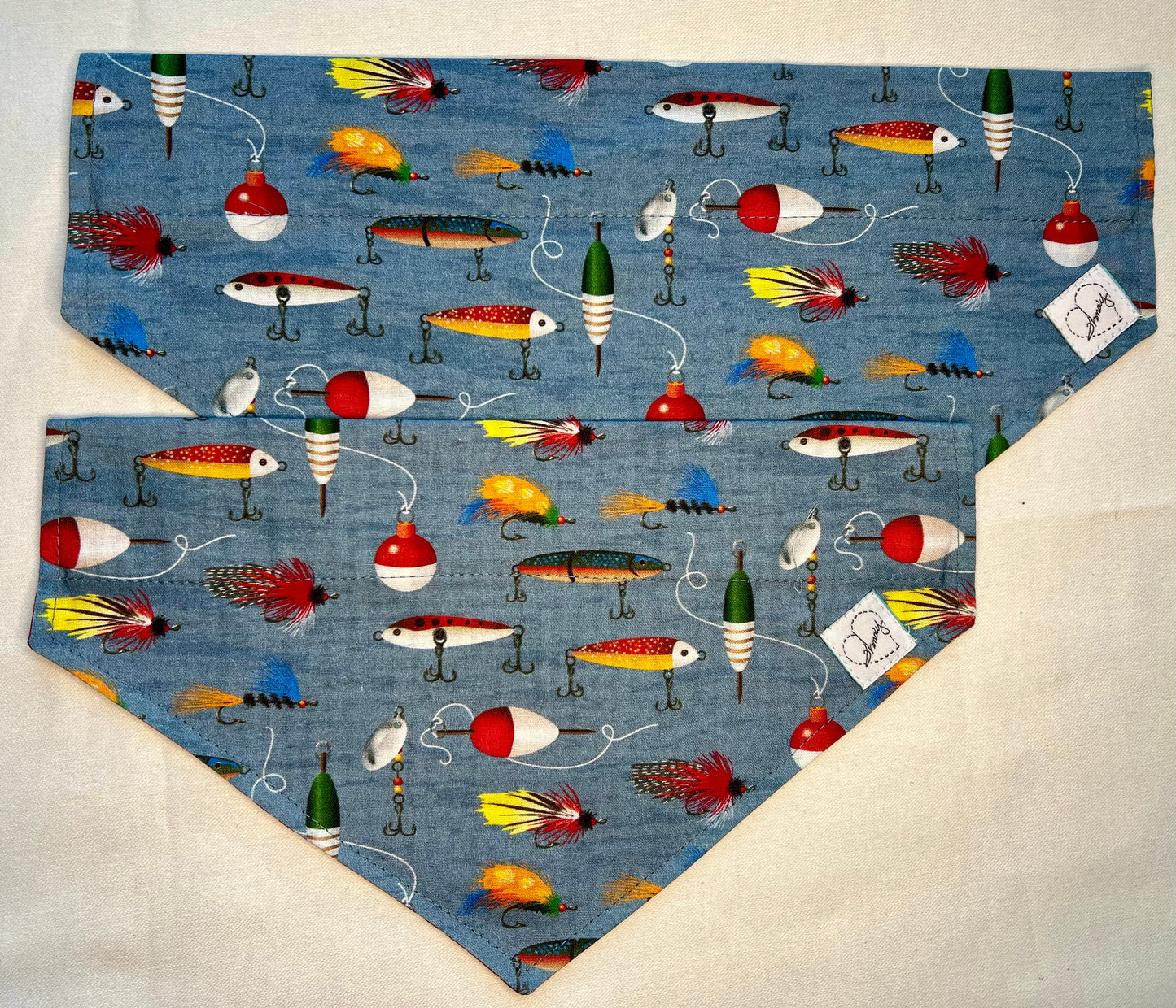 Doggie Bandana -fishing