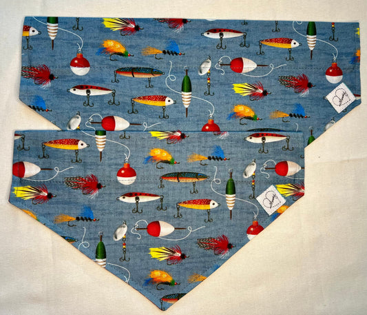 Doggie Bandana -fishing