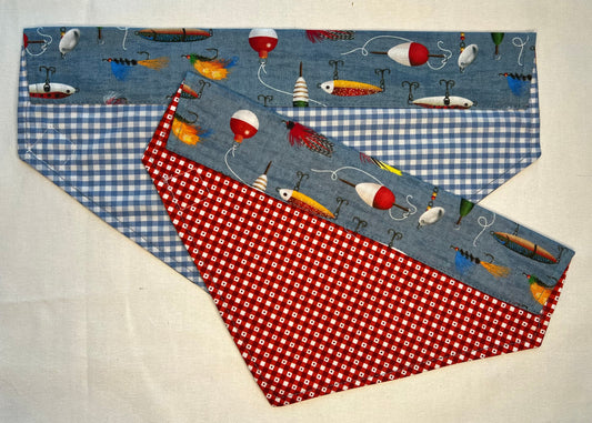 Doggie Bandana -fishing
