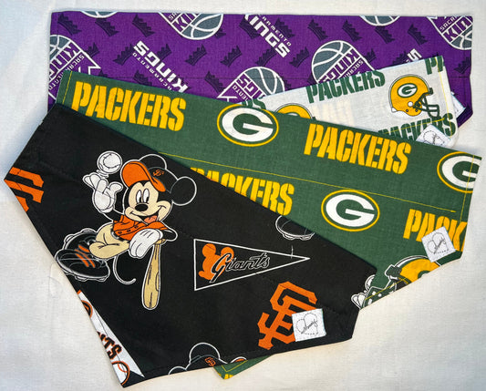 Doggie Bandana  set of 4 Sports package