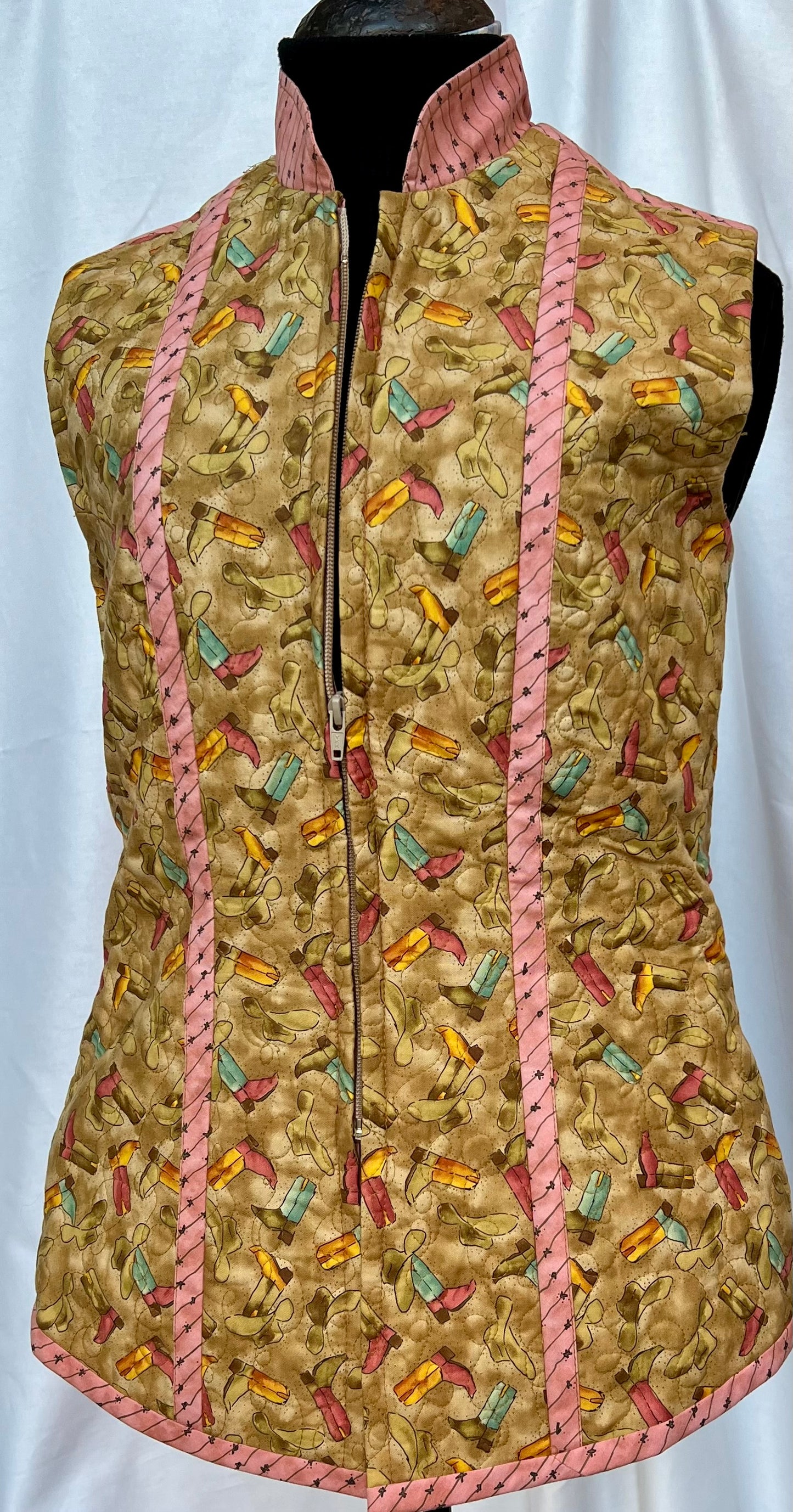 Lady's custom cowgirl vest
