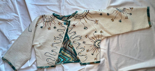 Custom one of a kind -Hand painted -Art crazy !