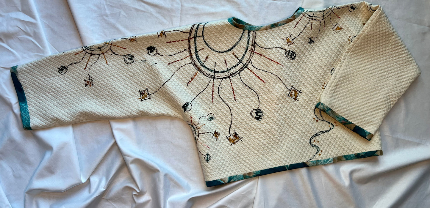 Custom one of a kind -Hand painted -Art crazy !