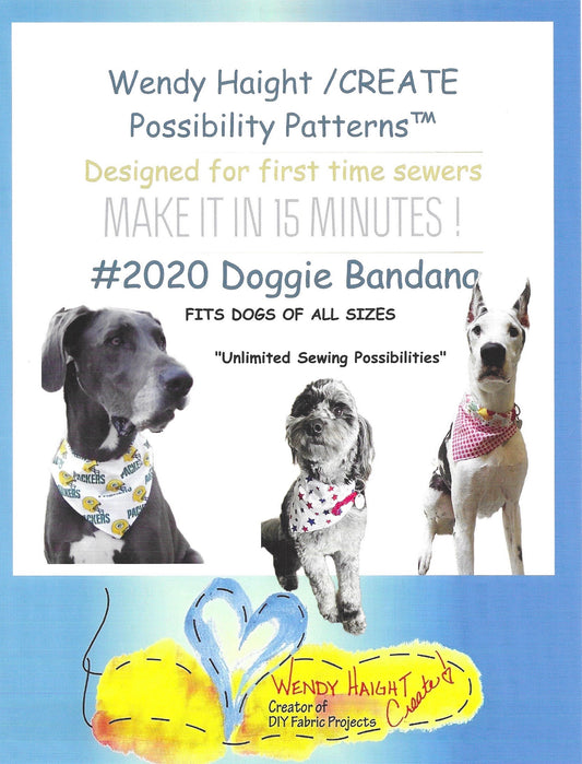 Doggie Bandana - Possibility Pattern